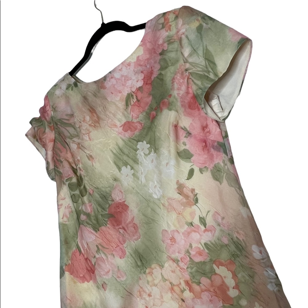 Miss Dorby petite 8P floral vintage dress